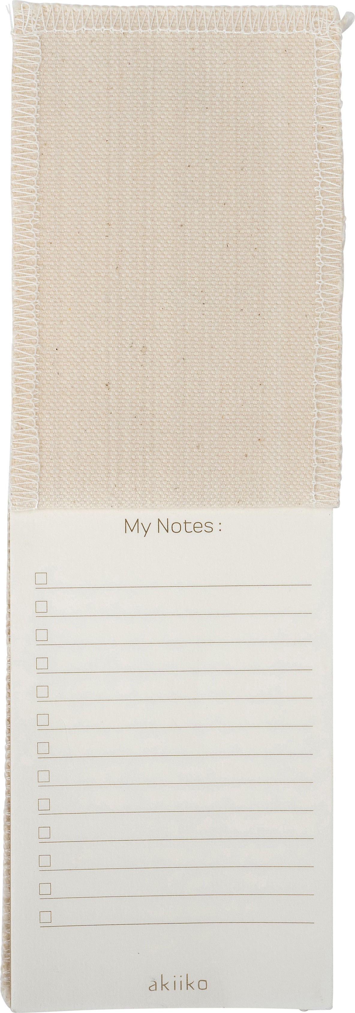 Intratuin notitieboek Mini beige 7 x 12,5 cm