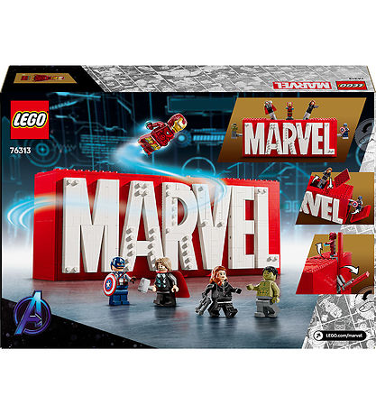 LEGO® Marvel - MARVEL Logo & Minifiguren 76313 - 931 Teile