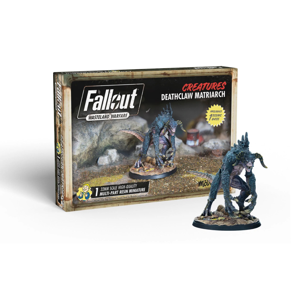 Fallout: Wasteland Warfare - Créatures : Deathclaw Matriarch