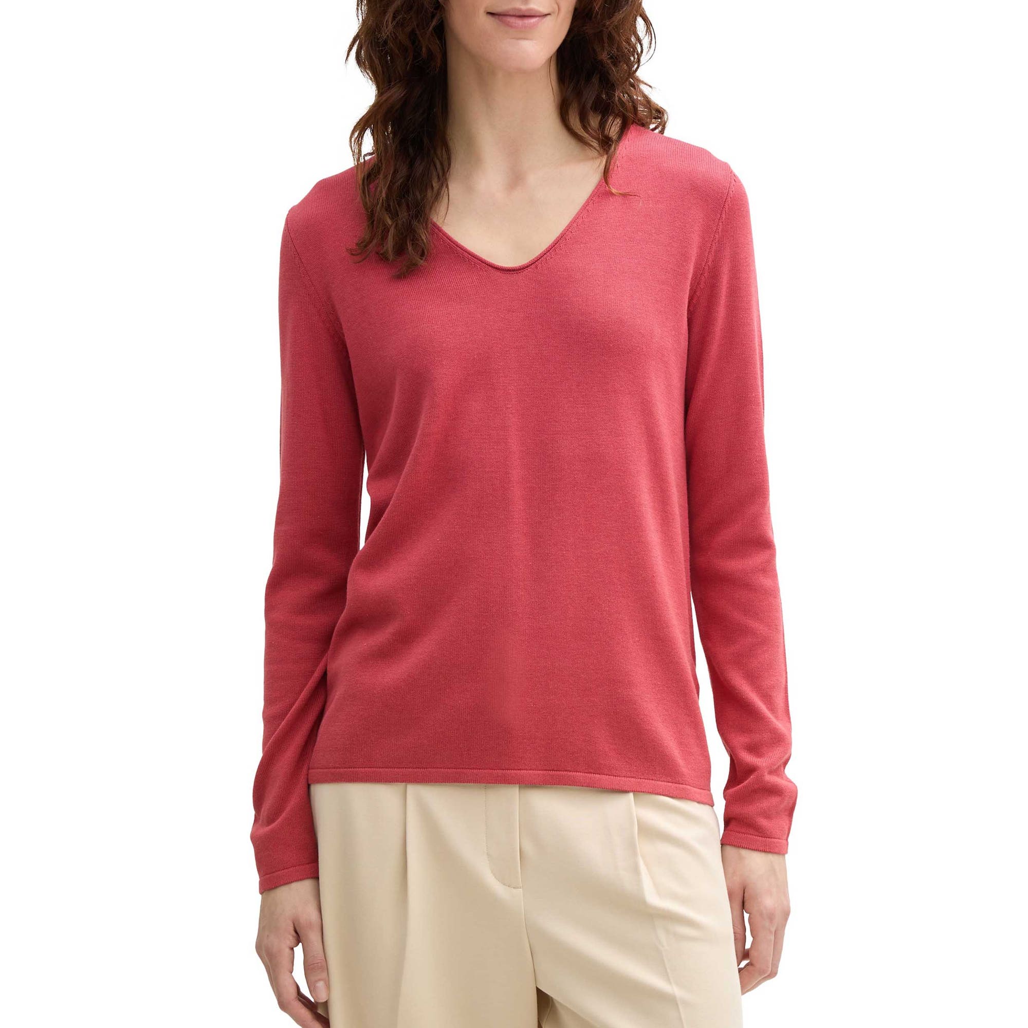 Pull Femme bordeaux