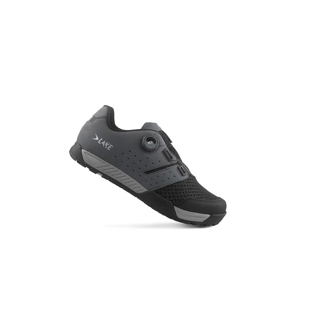 Lake MX201 Wide Mountainbikeschoenen Grijs/Zwart Heren