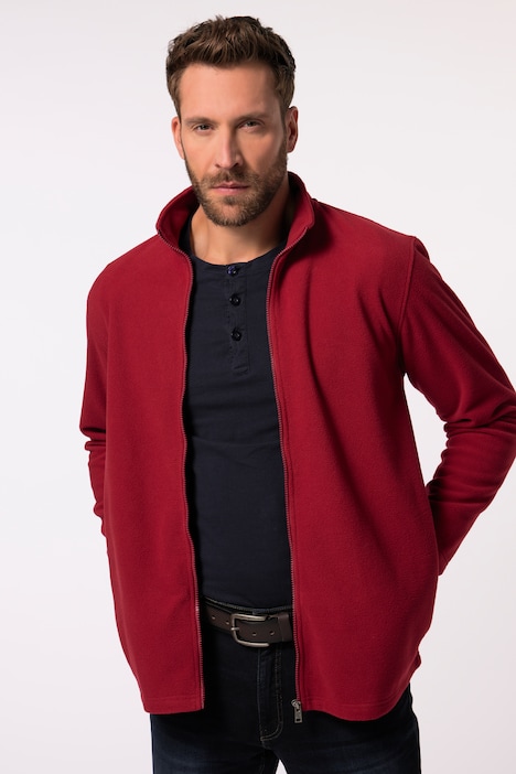 JP 1880 Fleecejacke, Outdoor, Stehkragen, Zipp-Pockets, bis 8 XL