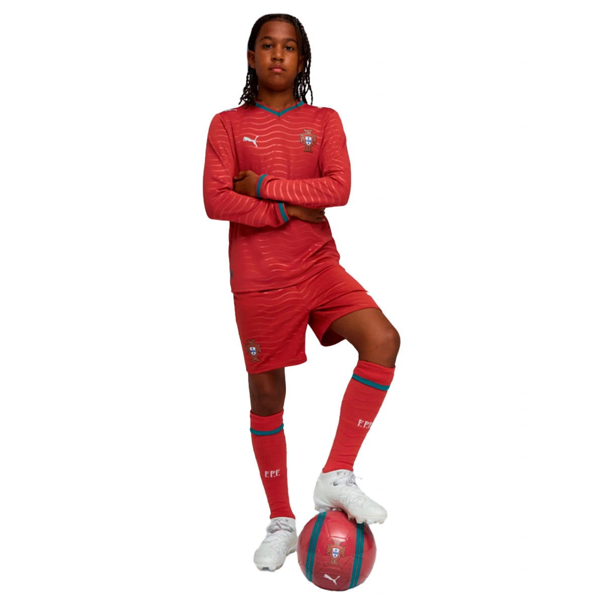 Calções Puma Portugal Primeiro Equipamento Mundial 2026 Criança