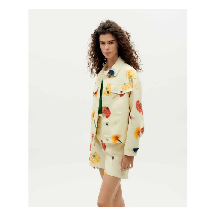 Thinking Mu Veste Frans Blow Coton Bio | Crème