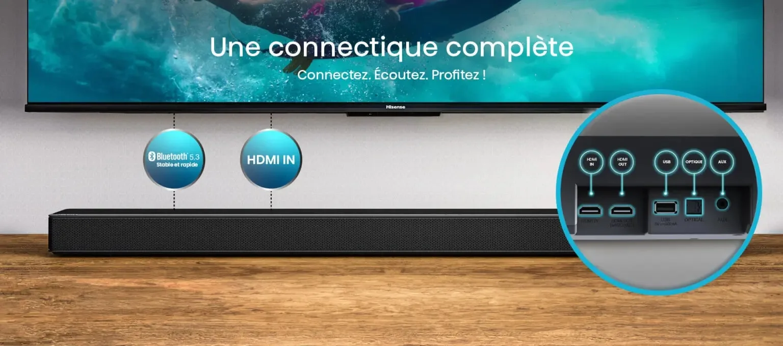 Hisense AX5125H Home-cinéma sans fil