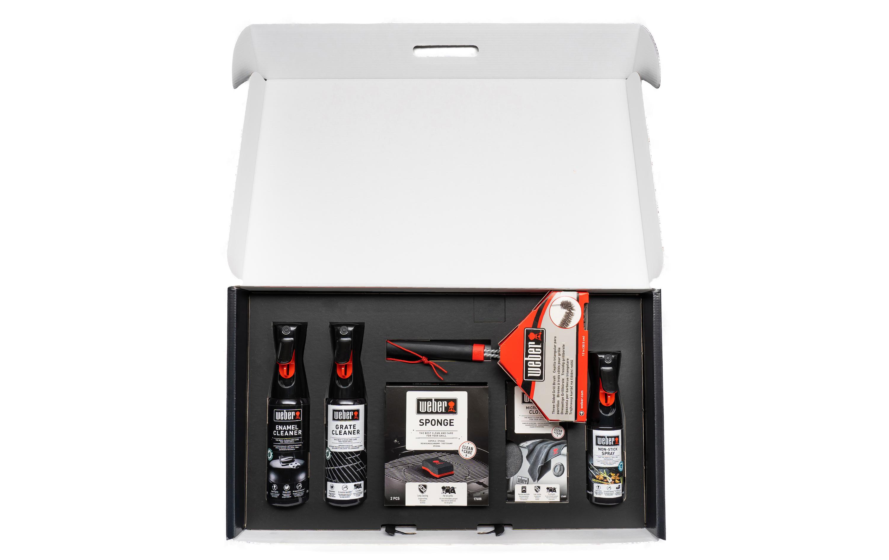 Grillreiniger Set, für alle Q Modelle + Pulse GrillsReinigungs-Set, 8-teilig