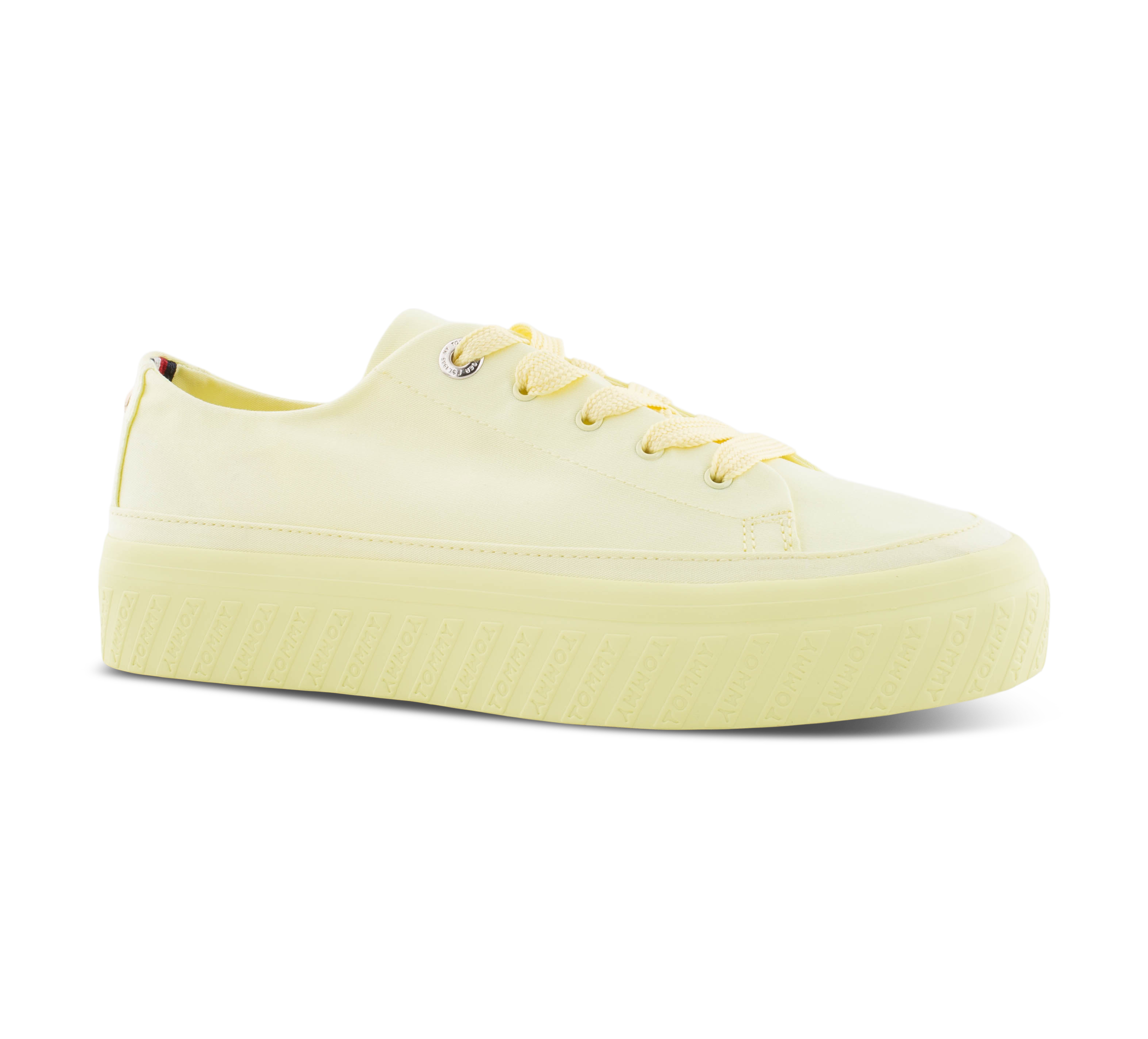 Tommy Hilfiger Monochromatic Vulc Sneaker - Sneaker low gelb