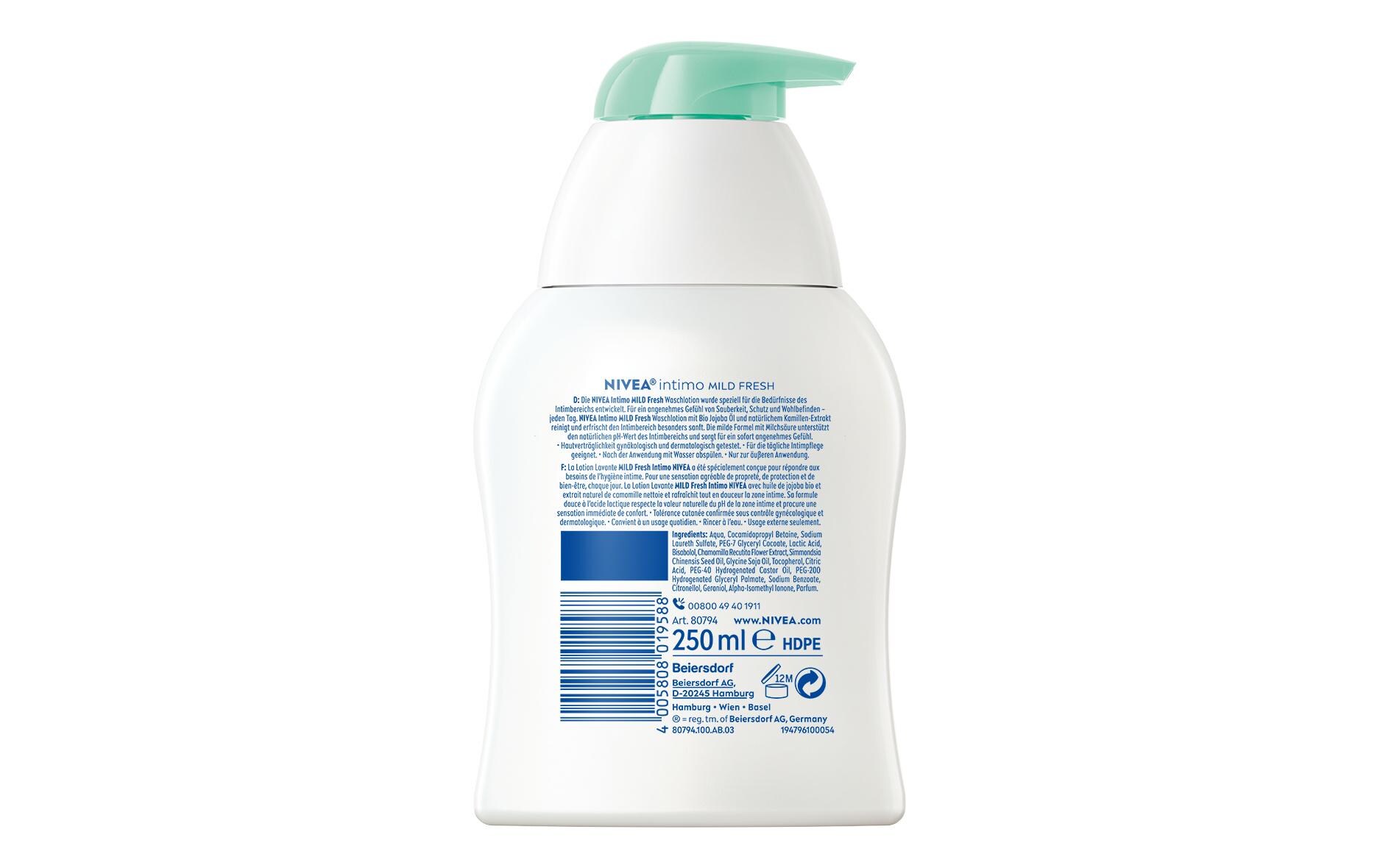 Intimpflege Intimo Mild Fresh Wash Lotion 250 mlLotion zum Waschen