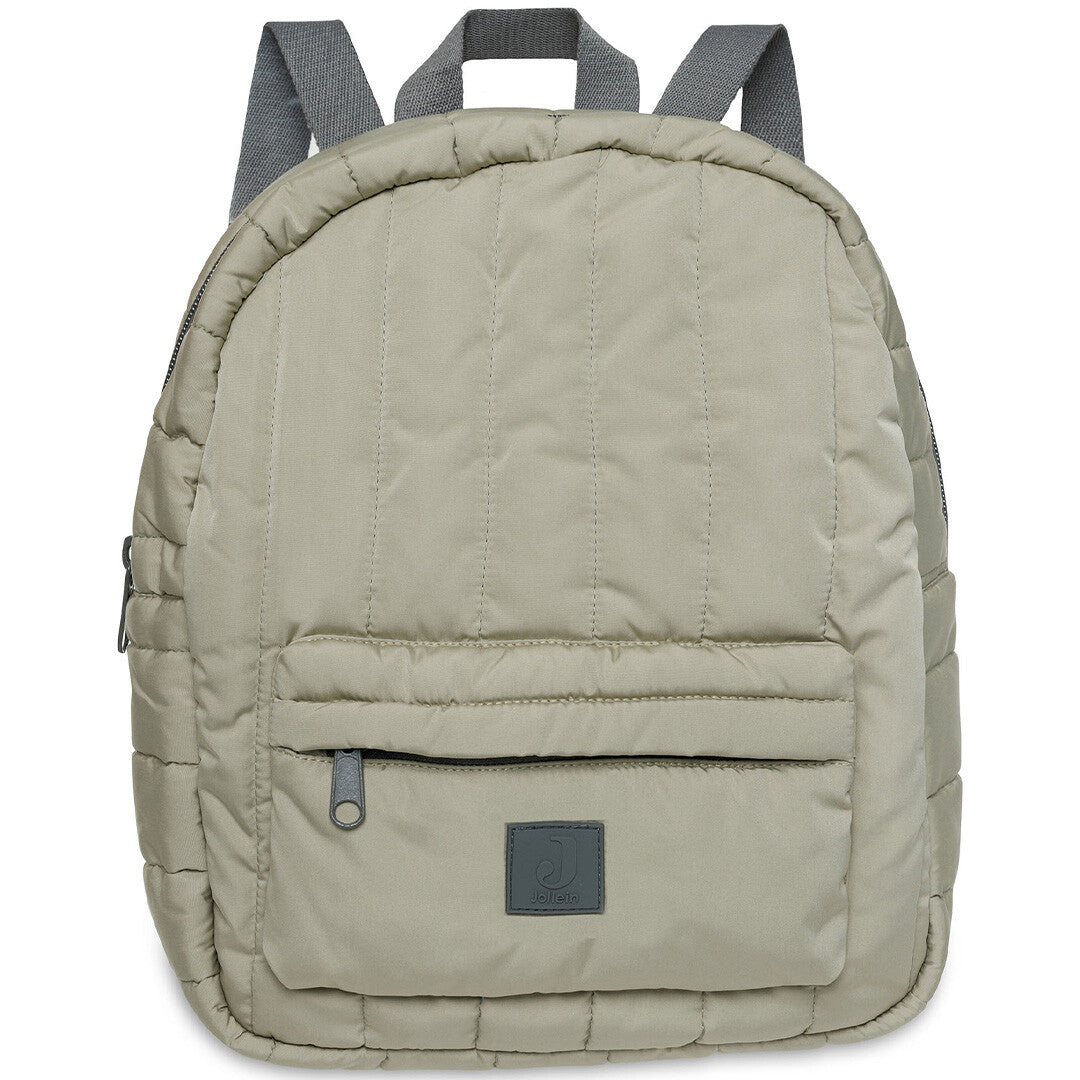 Jollein kleuterrugzak puffed - olive green