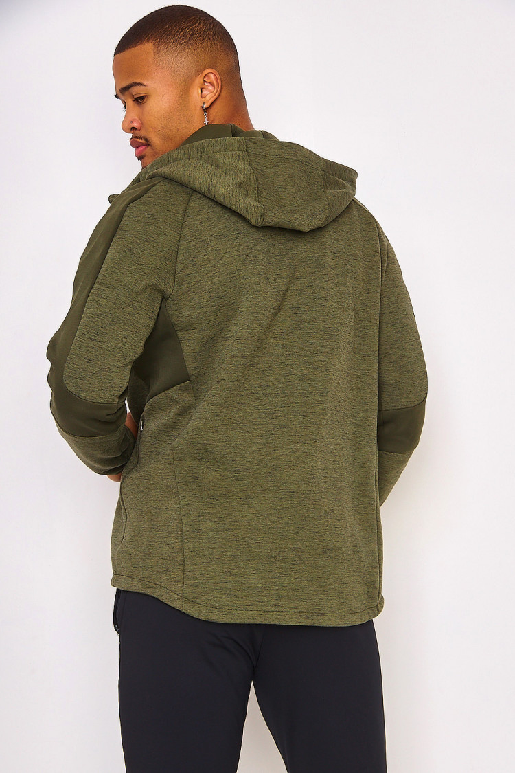 Sweat zippé Evostripe FZ vert / Puma
