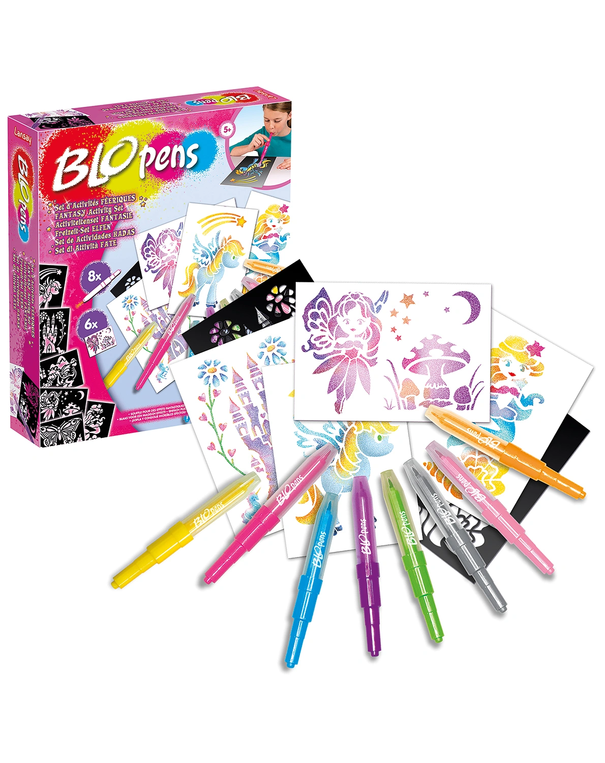 Mal-Set BLOPENS - FANTASIE 14-teilig