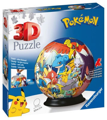 Ravensburger Pokémon 3D-Puslespill, 72 Brikker