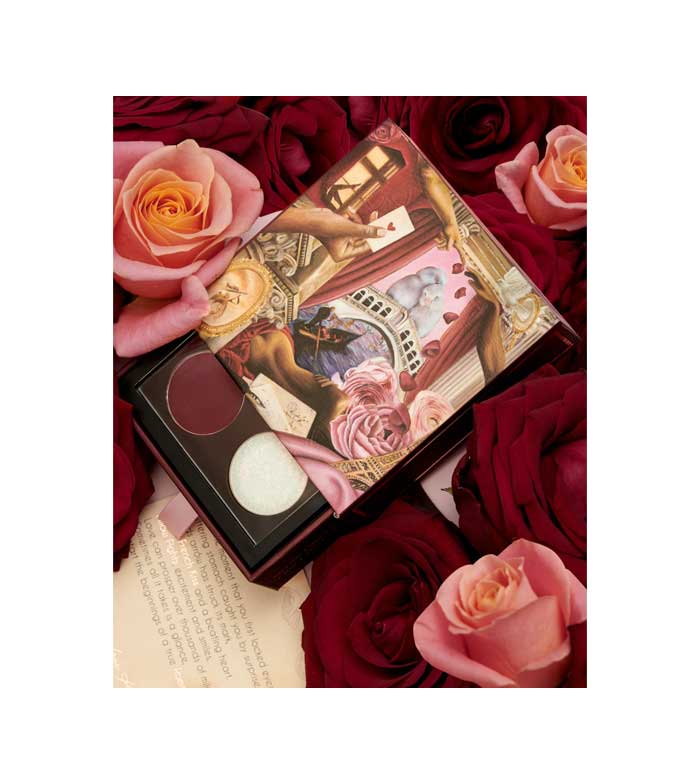 Karla Cosmetics - Paleta de sombras multi-cromo Romance Quad