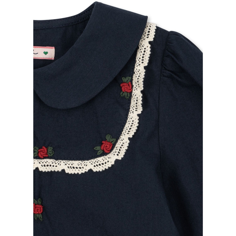 Køb Konges Sløjd Dark Navy Emmy Kjole Gots
