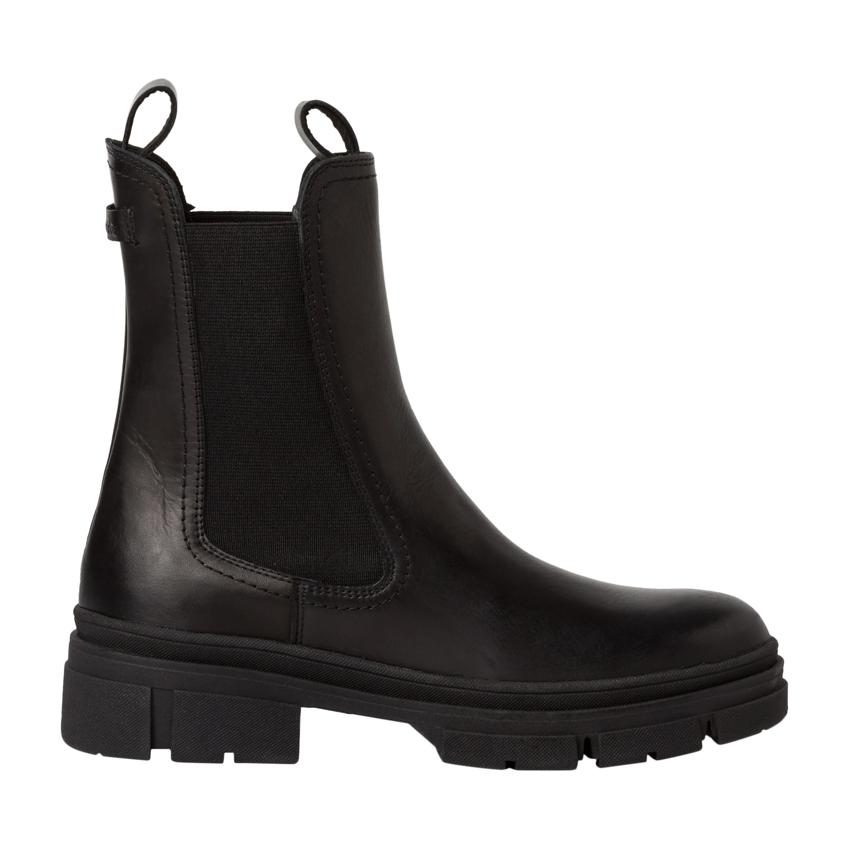 Bottes chelsea cuir | Noir