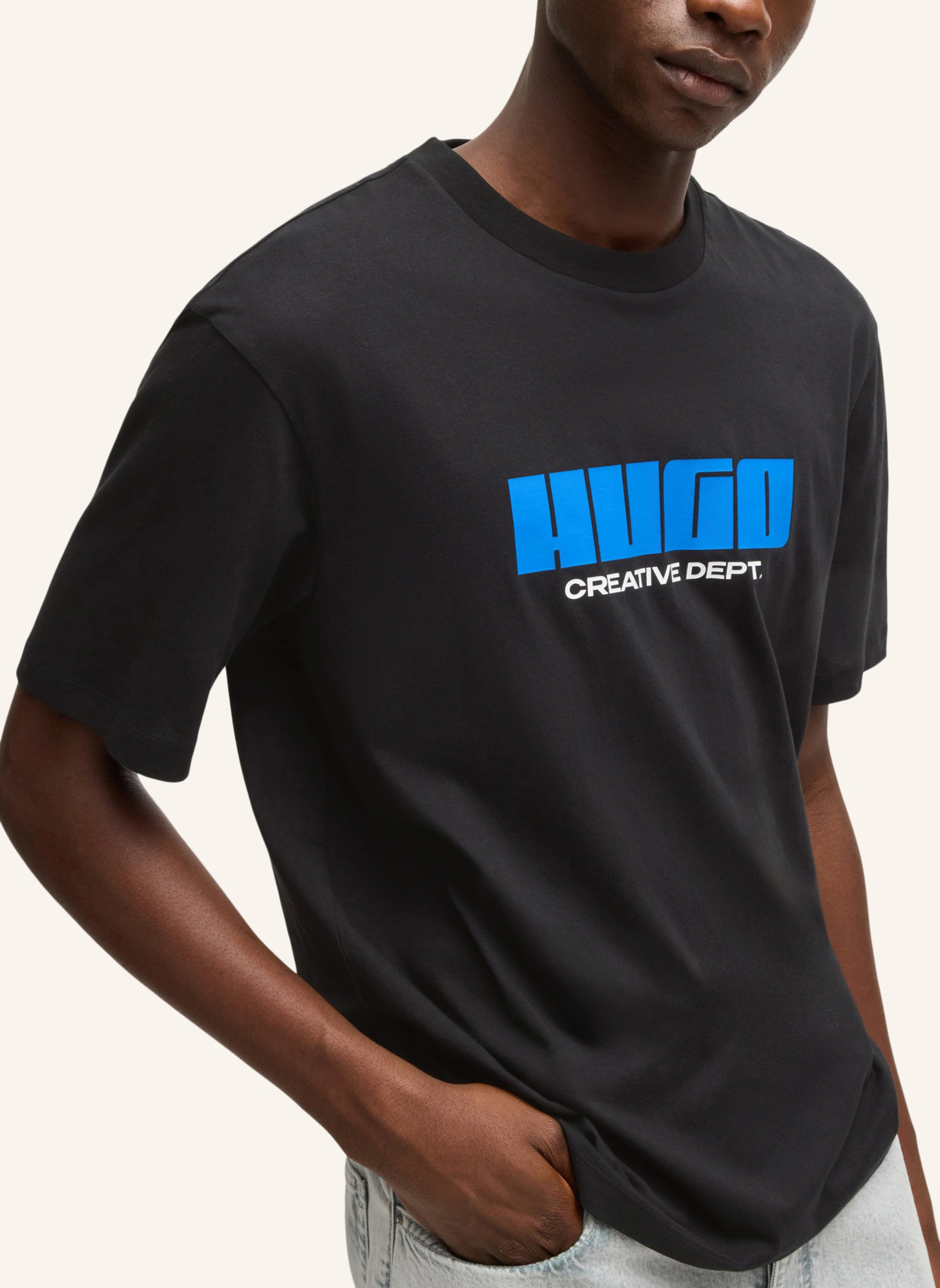HUGO T-Shirt NEWROMI Regular Fit