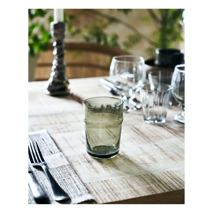 House Doctor Verres Rain - Set de 2 | Vert