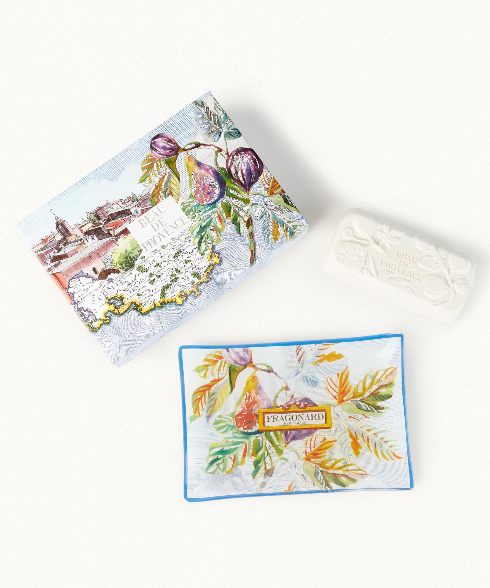 Beau de Provence  Savon & porte savon - 150g / 10 x 14.5 cm