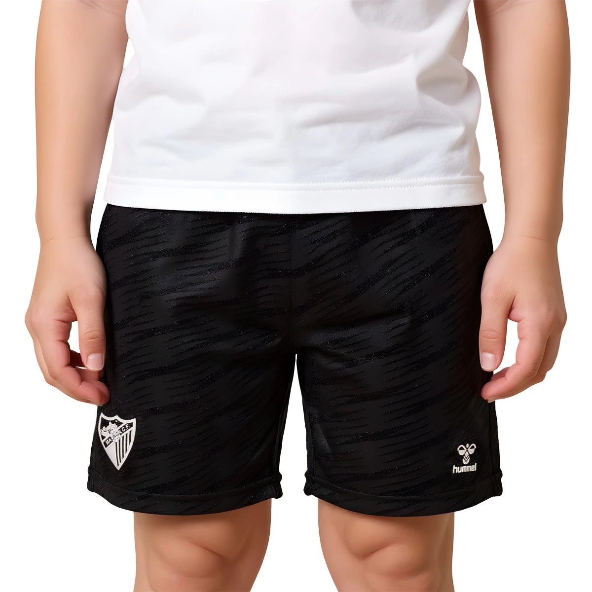 Calções Hummel Malaga CF Segundo Equipamento 2025-2026 Criança