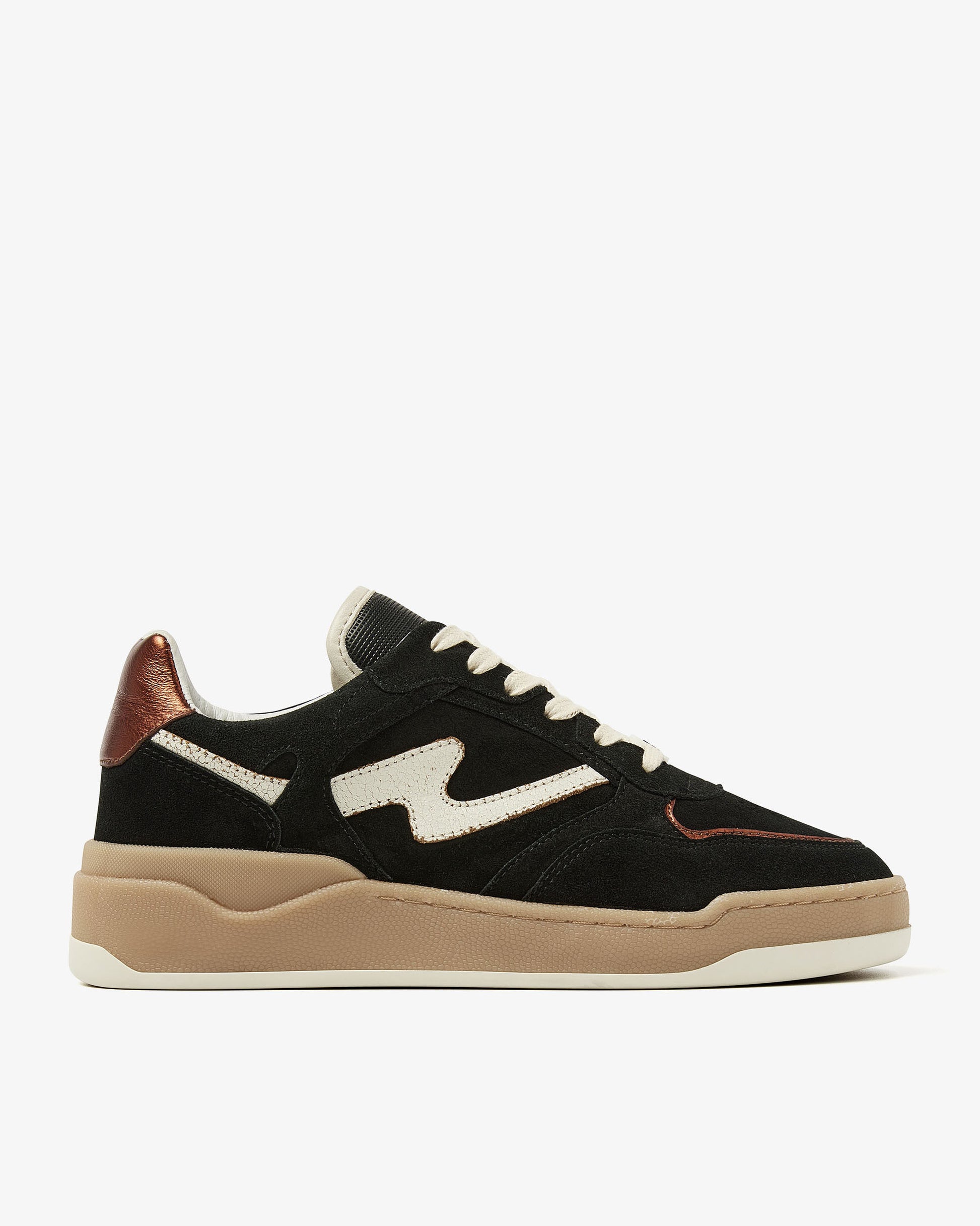 VIA VAI zwarte dames sneakers Sam Levi
