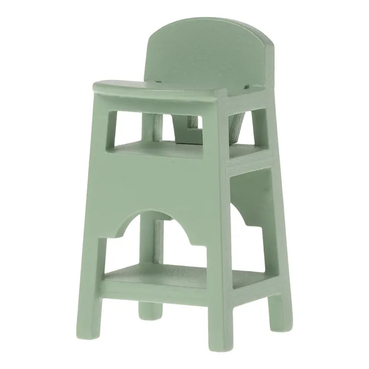 Maileg Mini chaise haute | Vert Menthe