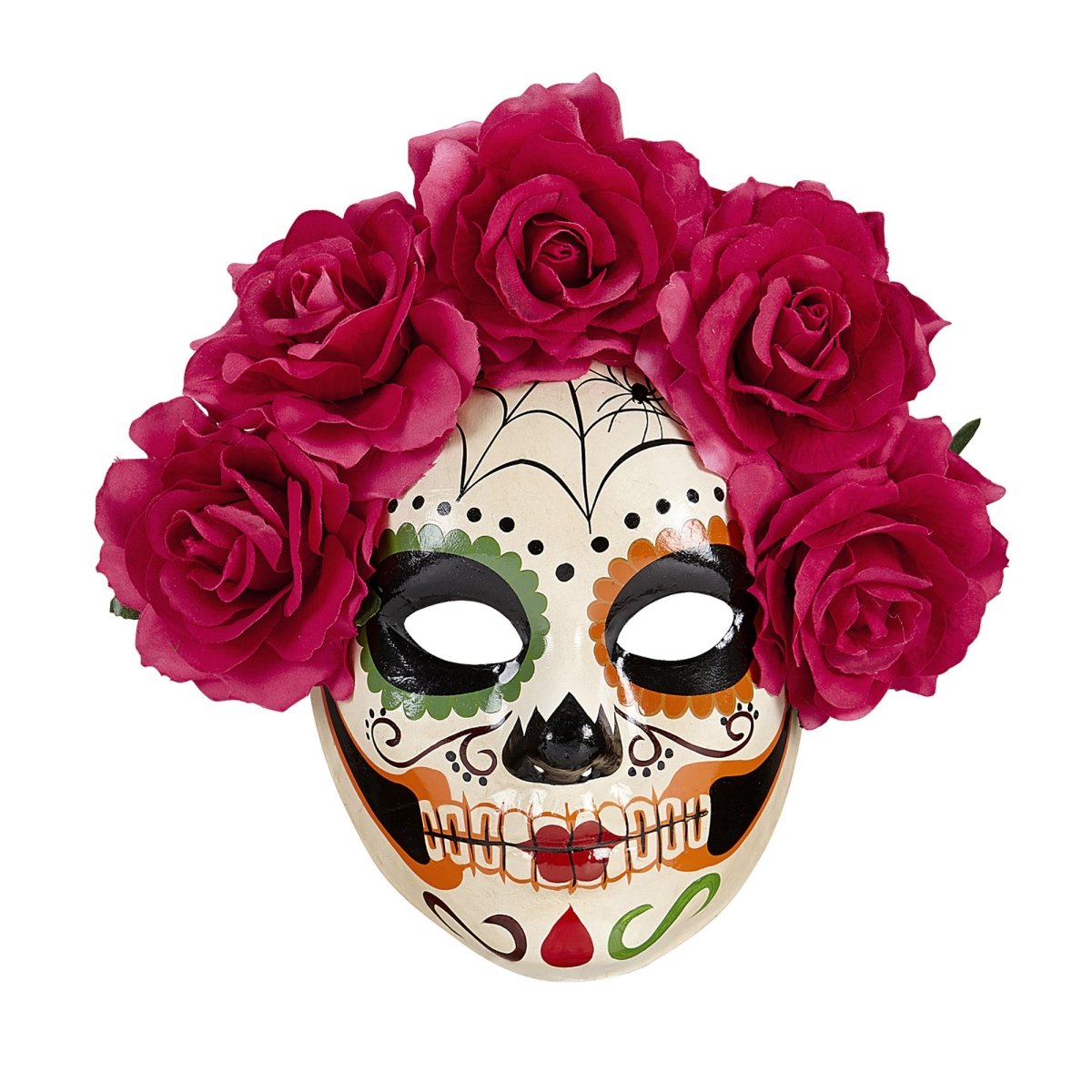 Dia De Los Muertos Masker Rozen