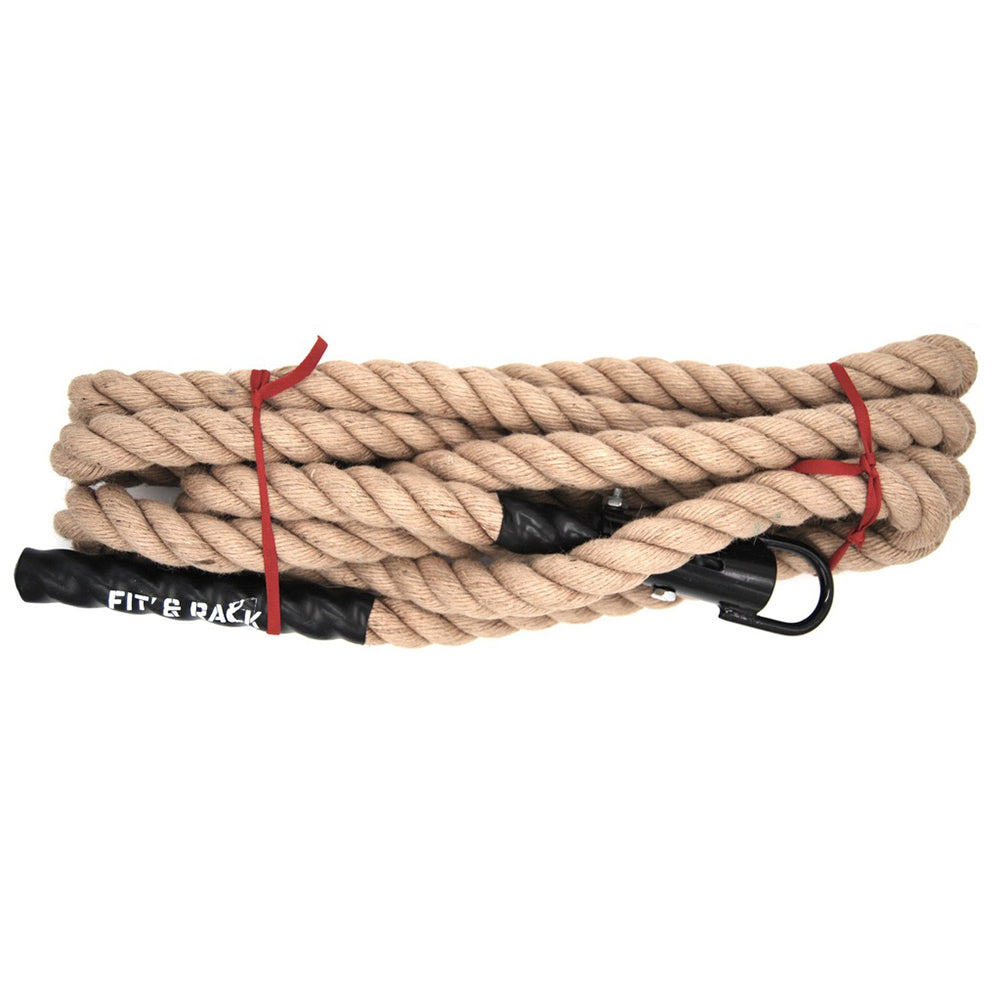 FIT AND RACK Corde à Grimper Climbing Rope - 3,30 m