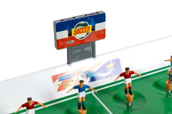Mini bordfotballspill på fjærer for 22 spillere