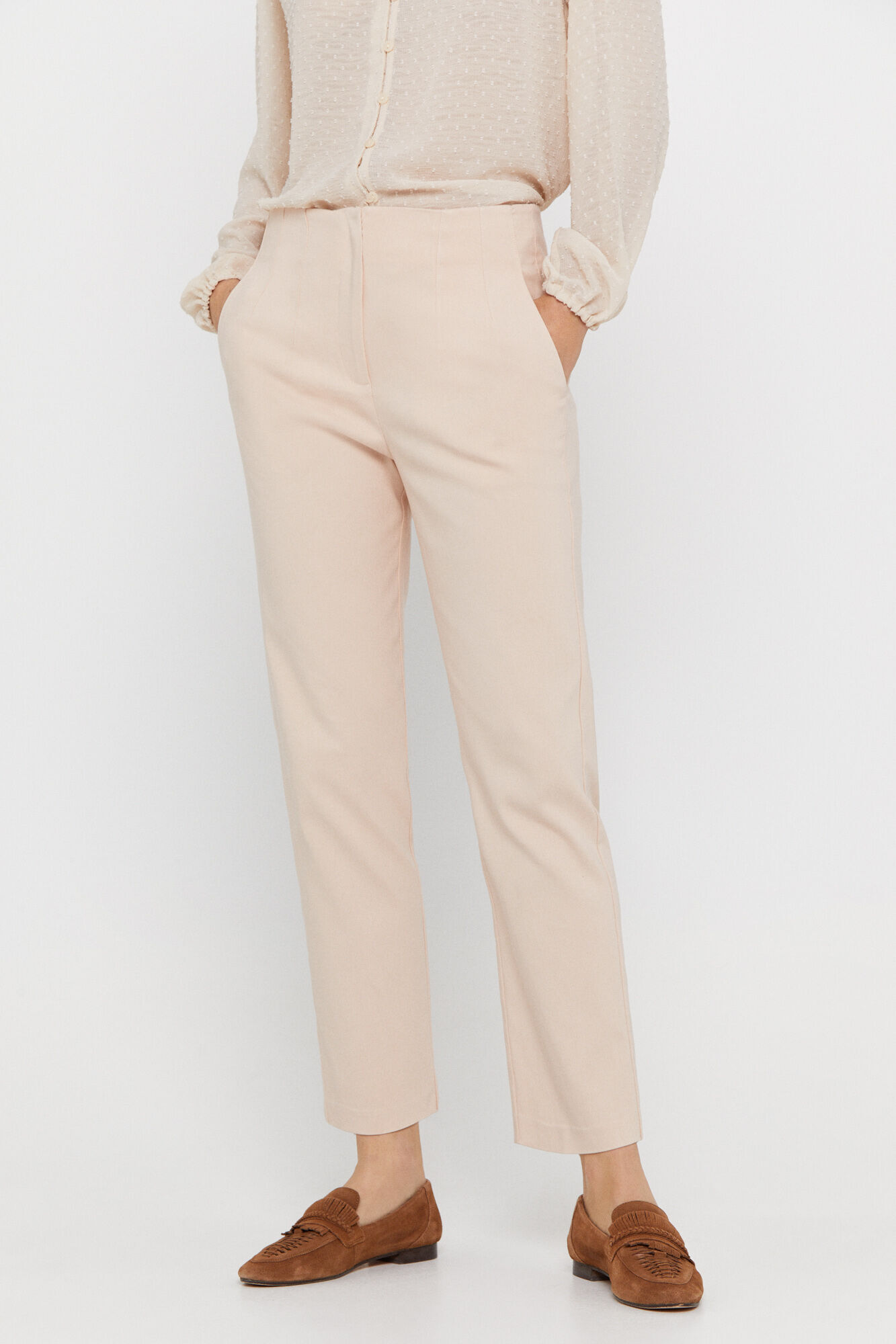 Calça jeans skinny - Rosa