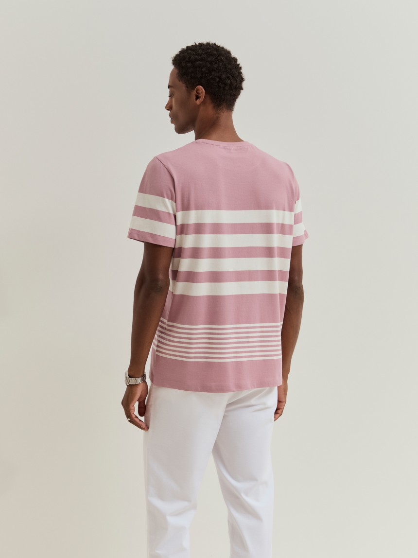 T-shirt em algodão