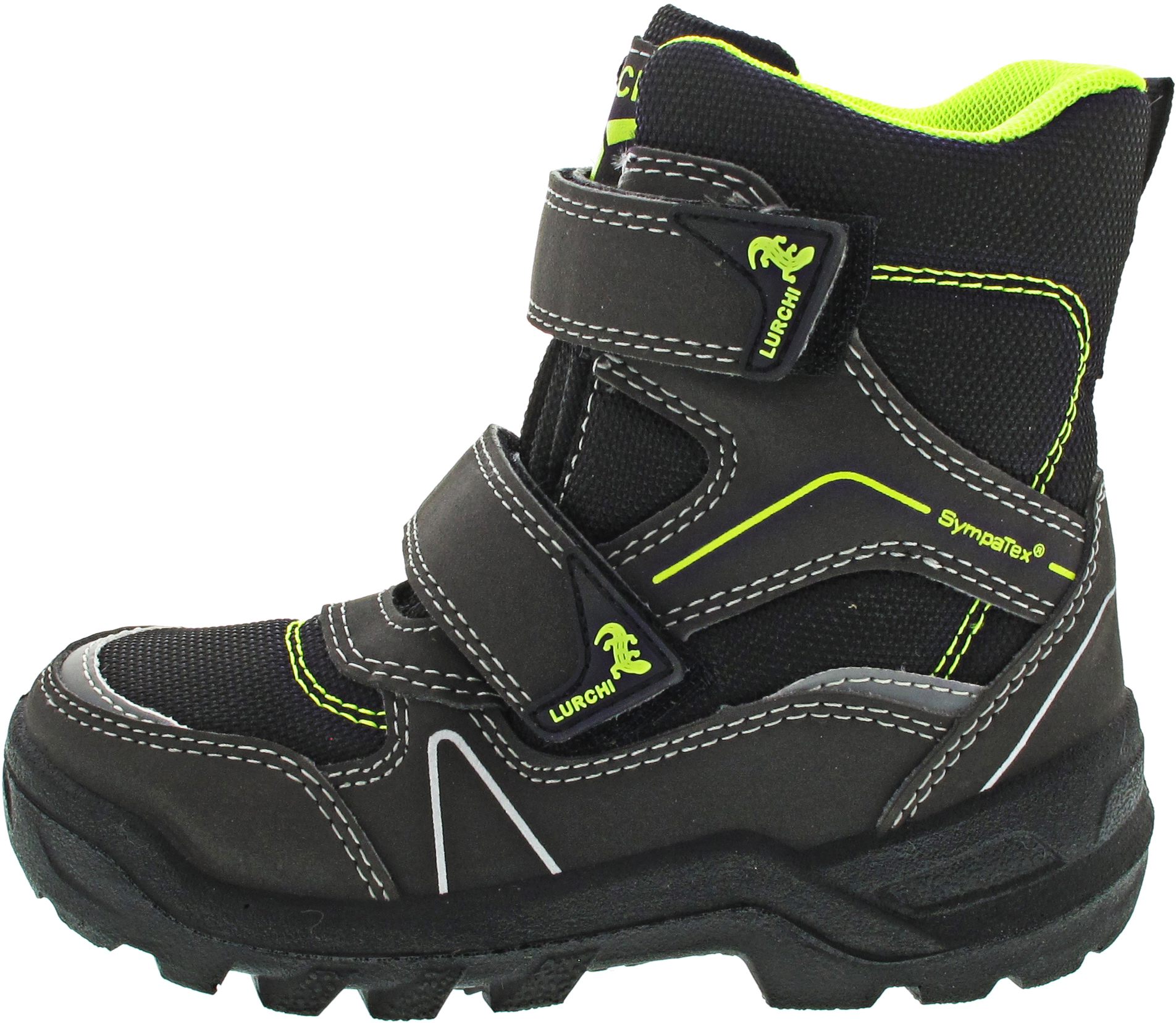 Lurchi Kolt Klettstiefel TEX schwarz
