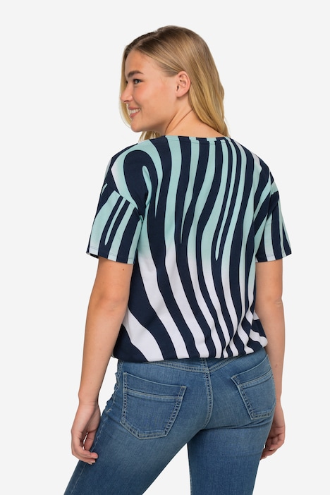 T-Shirt, oversized, Grafik-Print, Rundhals, OEKO-TEX