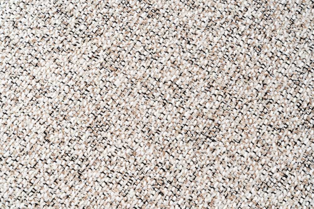 Drehbarer Stuhl WALKÜRE beige Eichenholz mit Taschenfederkern und Armlehne
