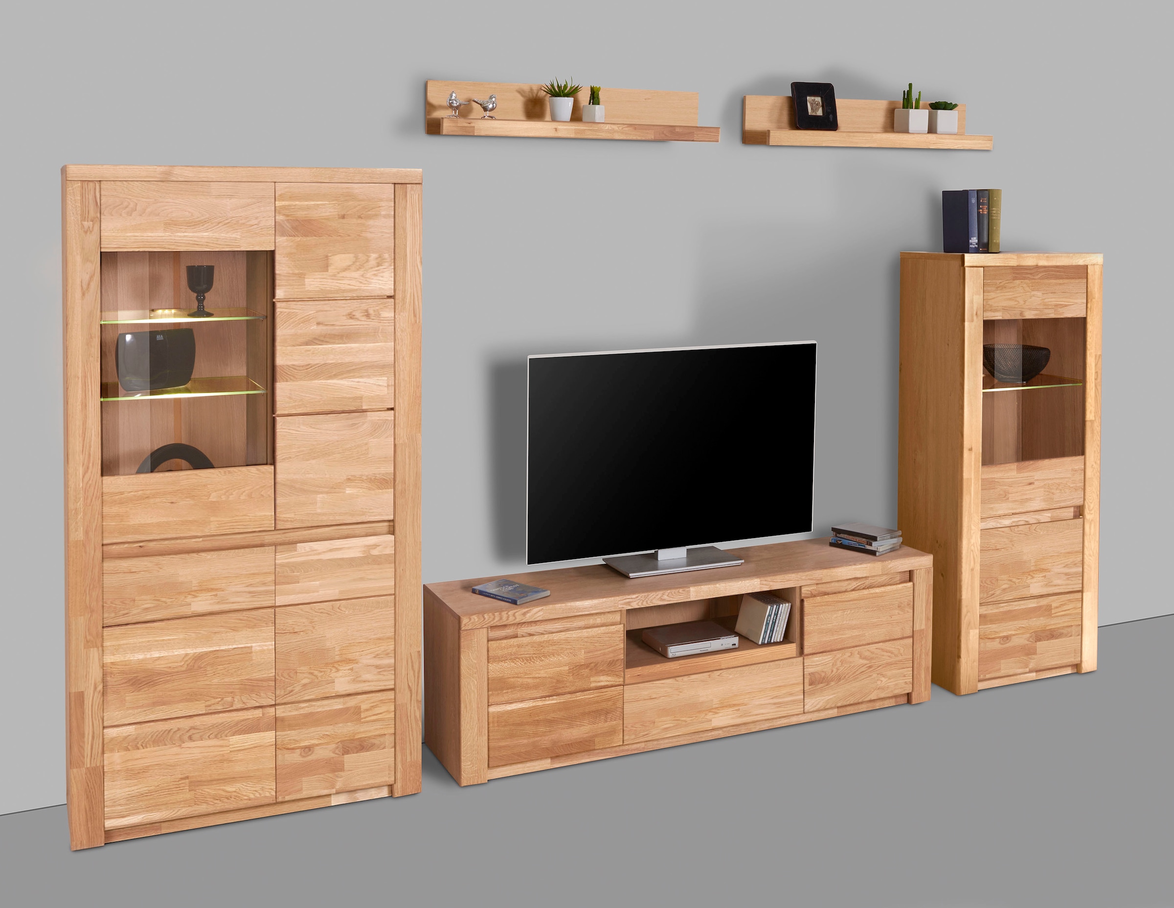 Home affaire Wohnwand »Burani« Set, 4 Stk. tlg.