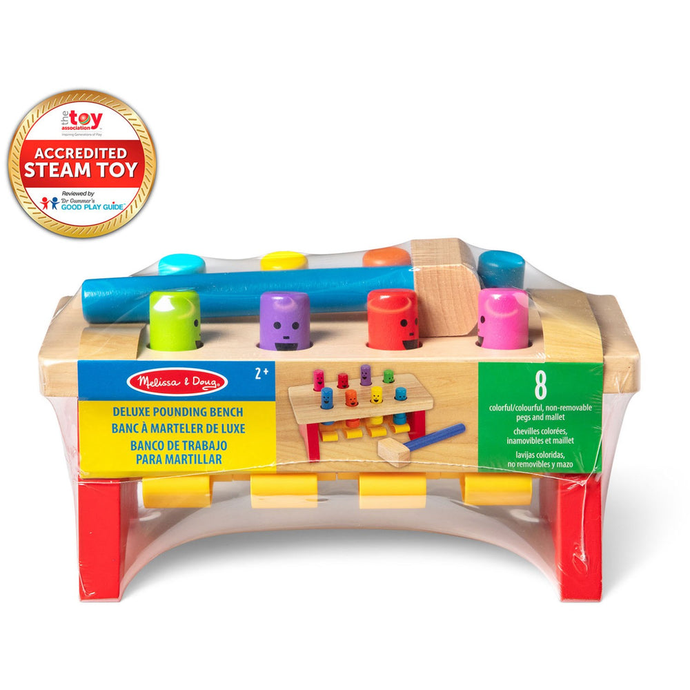 Køb Melissa & Doug Multifarvet Hammerbænk Deluxe