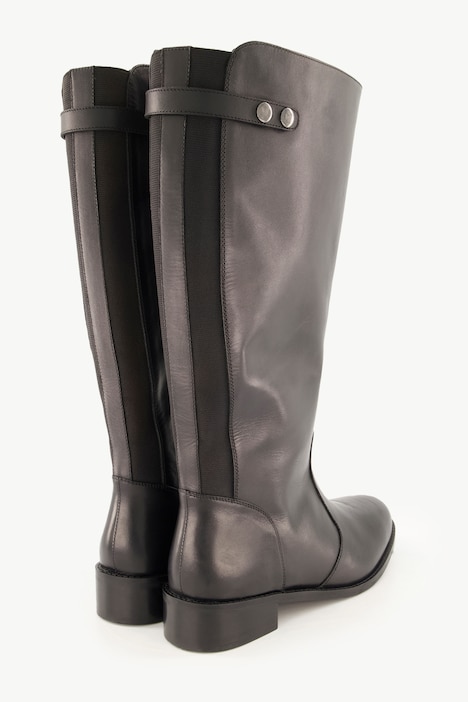Lederstiefel, XL-Schaft, Weite H