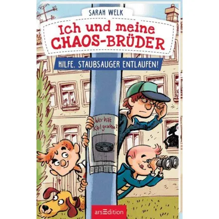 ars Edition Ich und meine Chaos Brüder - Hilfe Staubsauger entlaufen!