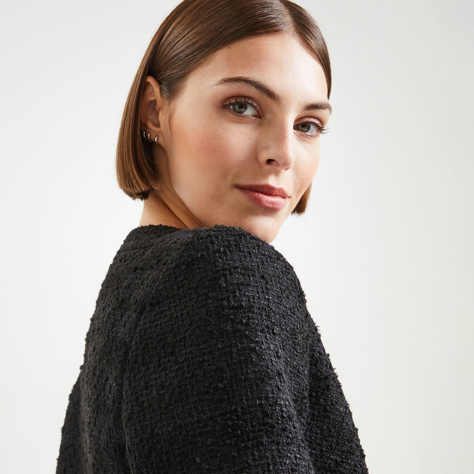 Veste en tweed femme