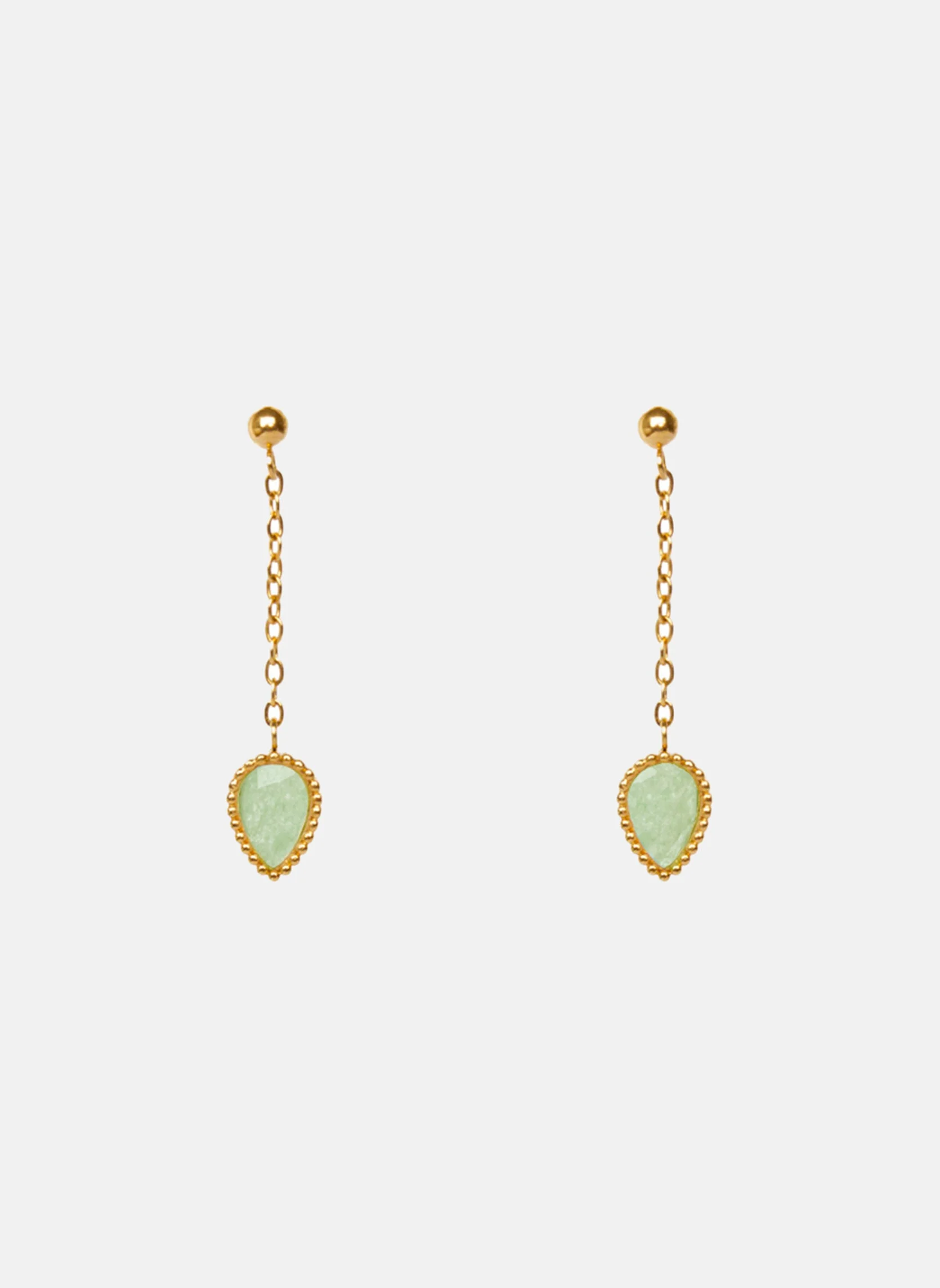 HEPA - Boucles d'oreilles pendantes hepa | Vert