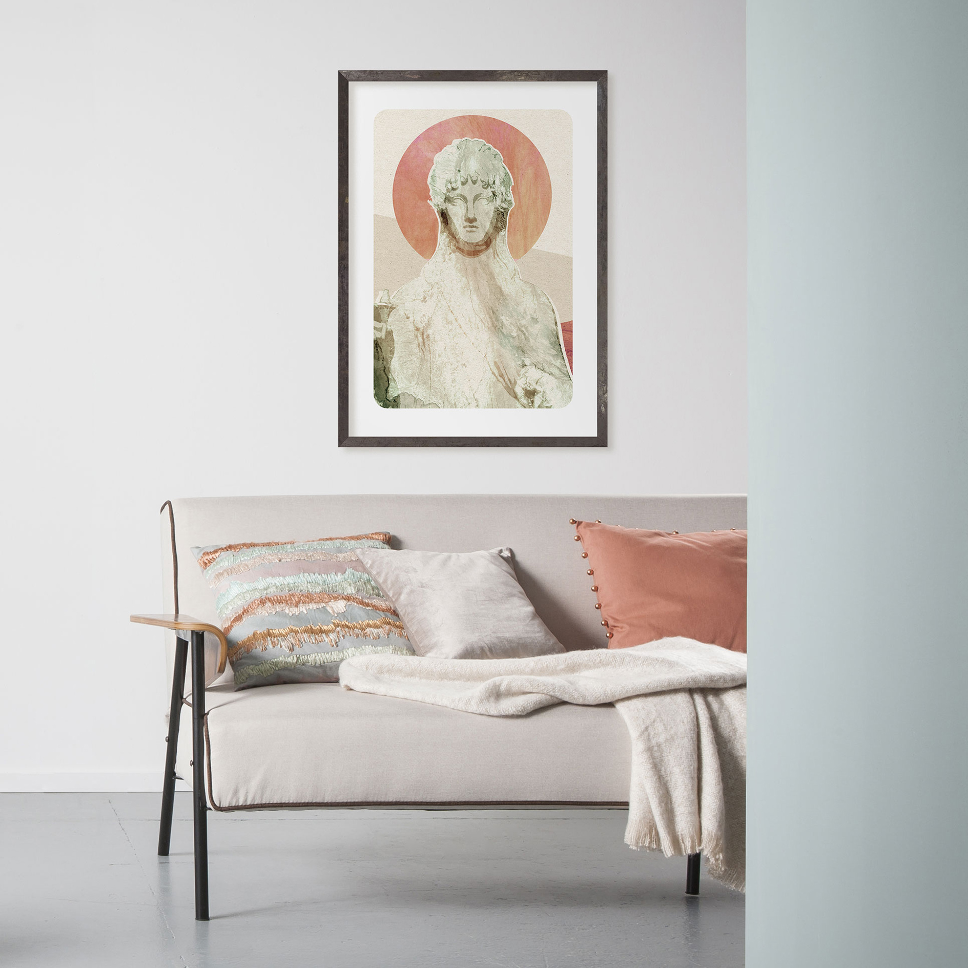 Wandbild SPES - beige - 50x70 cm