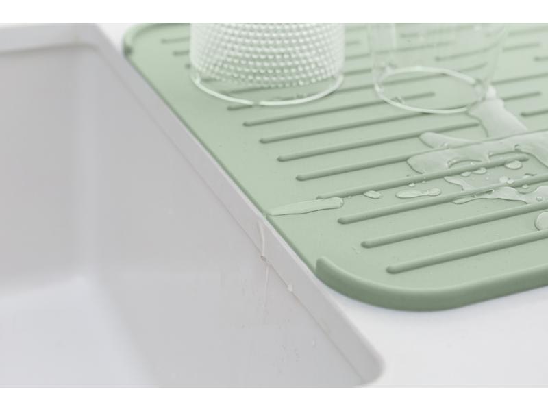 Brabantia Abtropfmatte Sink side Hellgrün Geschirr-Trockenmatte