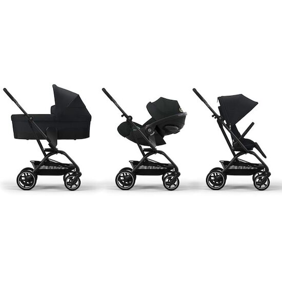 Poussette Eezy S Twist+2   Noir Magic Black        de               CYBEX