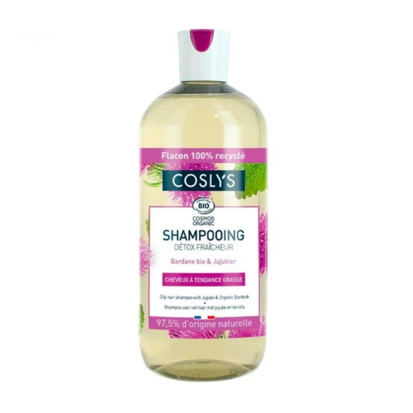Coslys Shampoing Détox Fraîcheur 500 mL