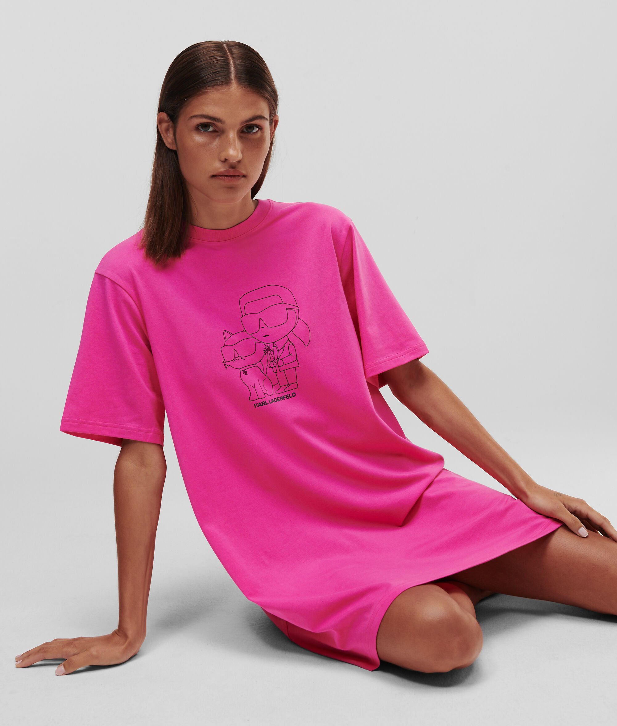 T-SHIRT CHEMISE DE NUIT KARL IKONIK