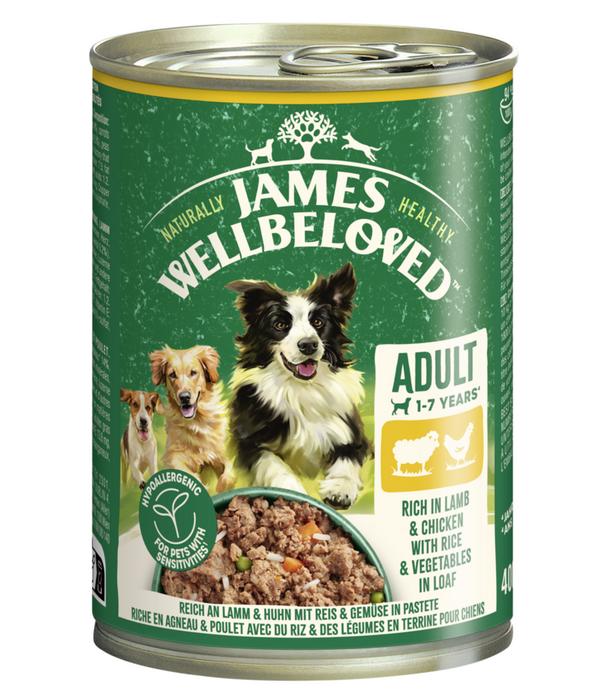 James Wellbeloved Nassfutter für Hunde Adult,