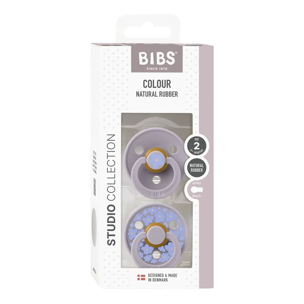 BIBS Studio Colour Jasmine Latex Fossil Grey Mix 2 pak - Flere størrelser