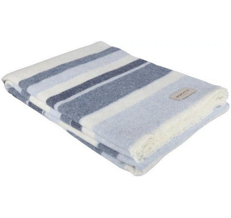 Decke Venezia 130 x 200 cm, Blau<br>Sofadecke