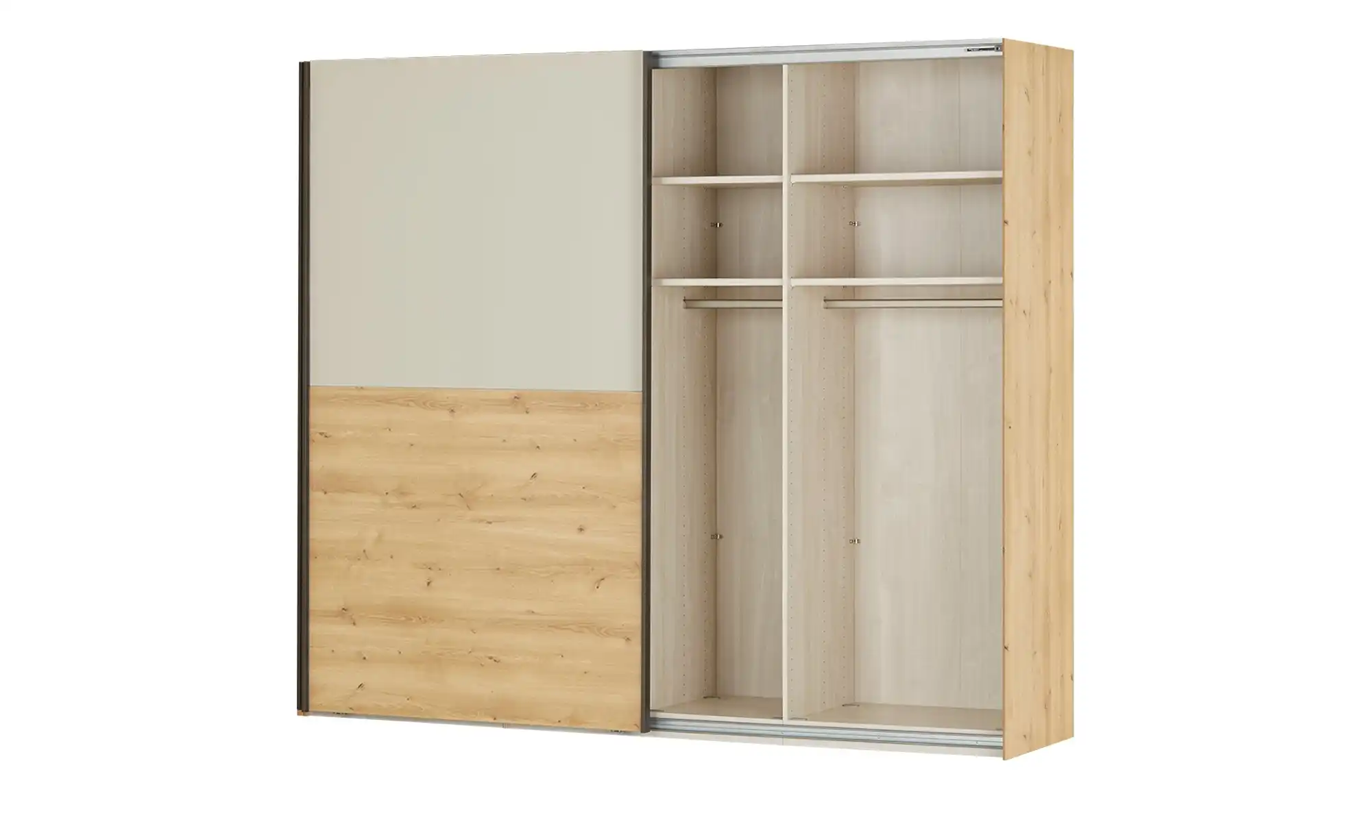 uno Schwebetürenschrank, 2-türig Riva