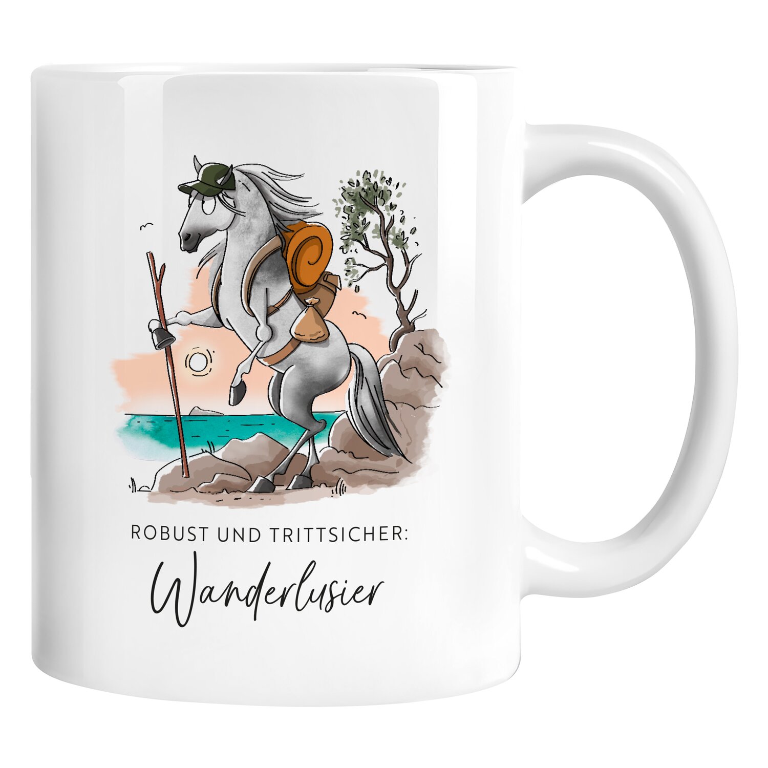 mrs. RIDE Keramiktasse  - white - Wandalusier