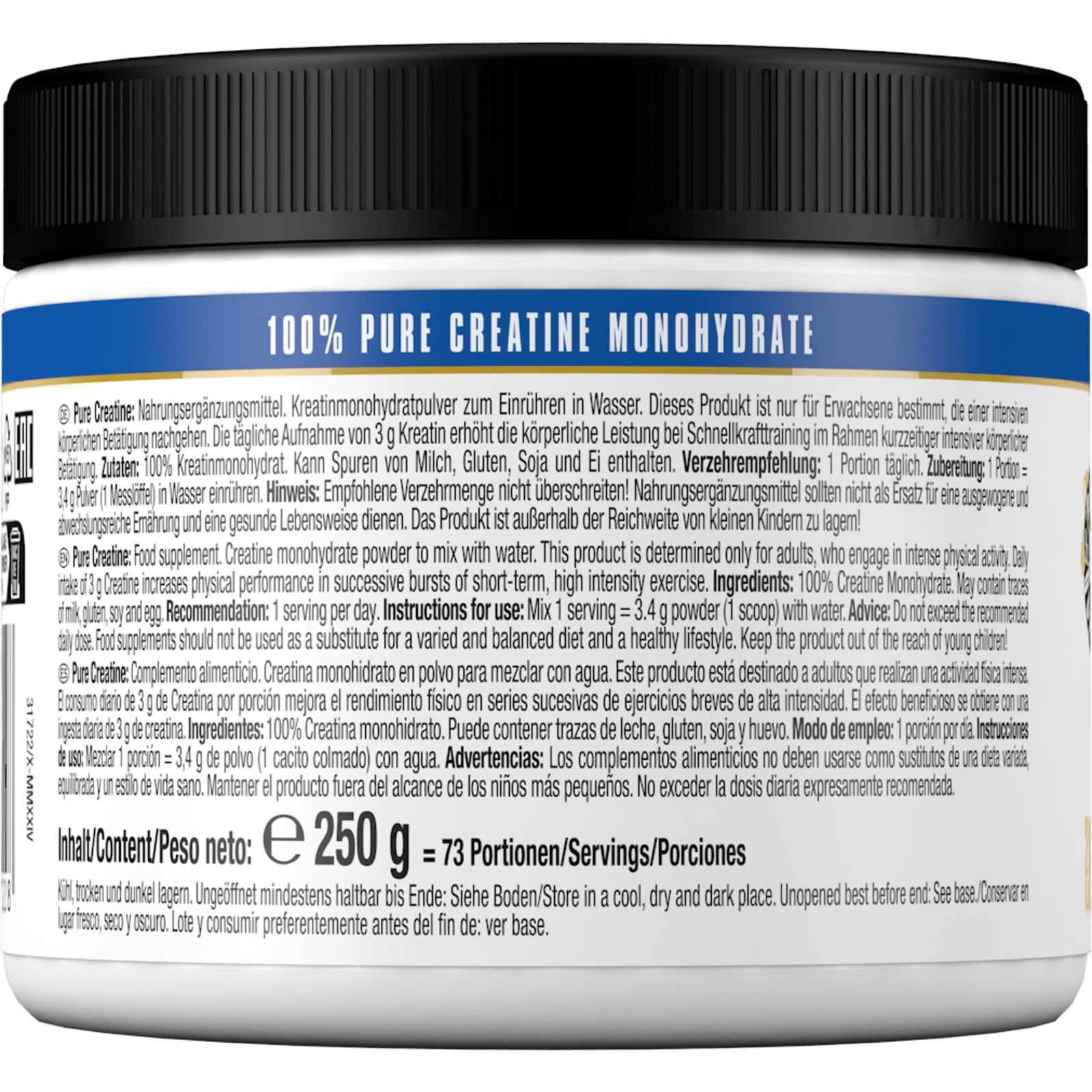 Pure Creatine (250g)